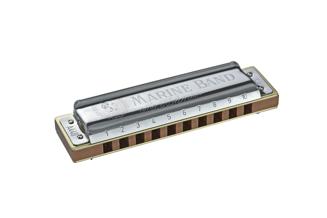 Hohner Mundharmonika Marine Band in G Single, Single