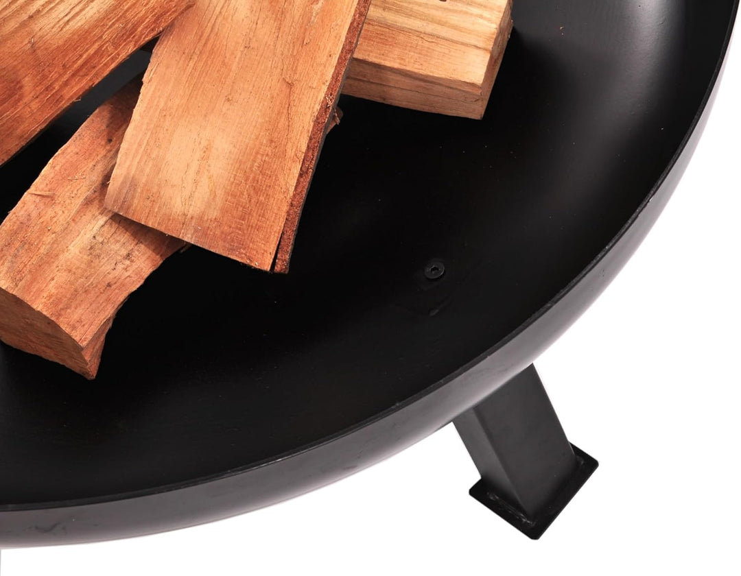 Feuerschale 60 cm BBQ 60 Design Feuerschale 3 Bein Firepit Grill