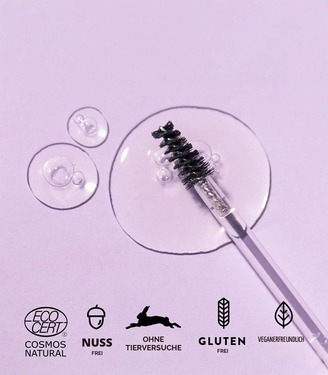 MÁDARA Organic Skincare | GROW &amp; FIX Brow &amp; Lash Booster, 4,25ml – Fördert das Wachstum von Brauen u