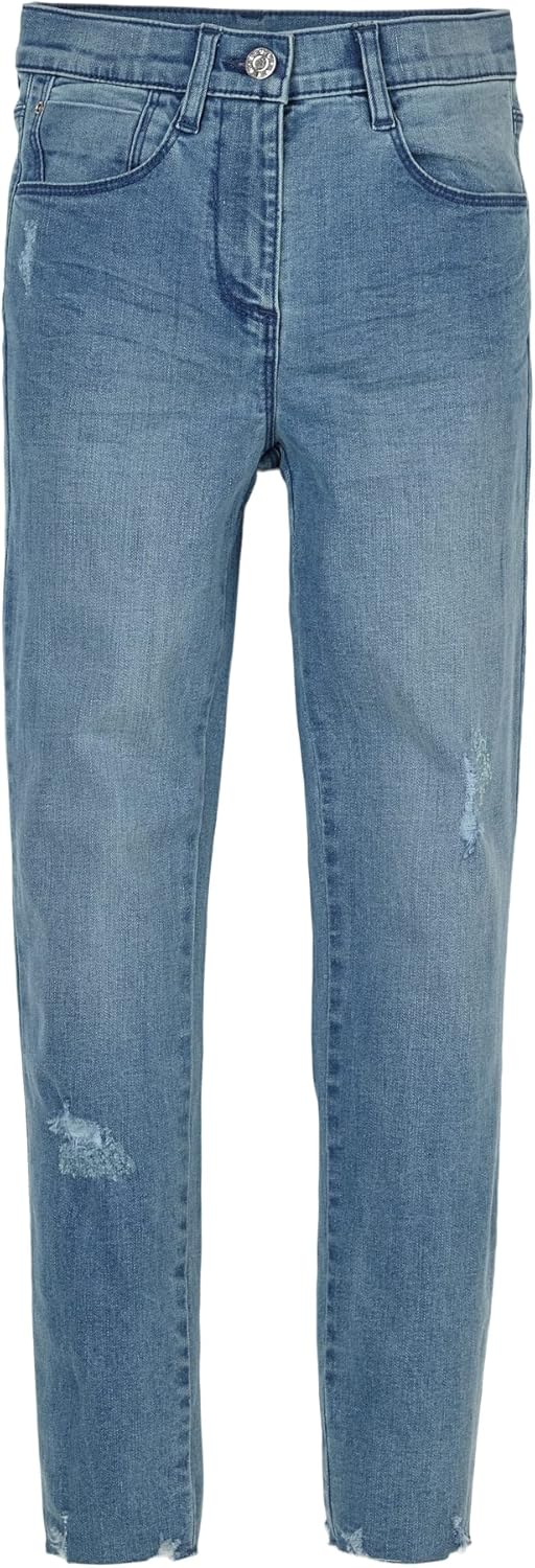 s.Oliver Mädchen Hose Lang Skinny Suri Pants 176 Blue Stretched Den, 176 Blue Stretched Den