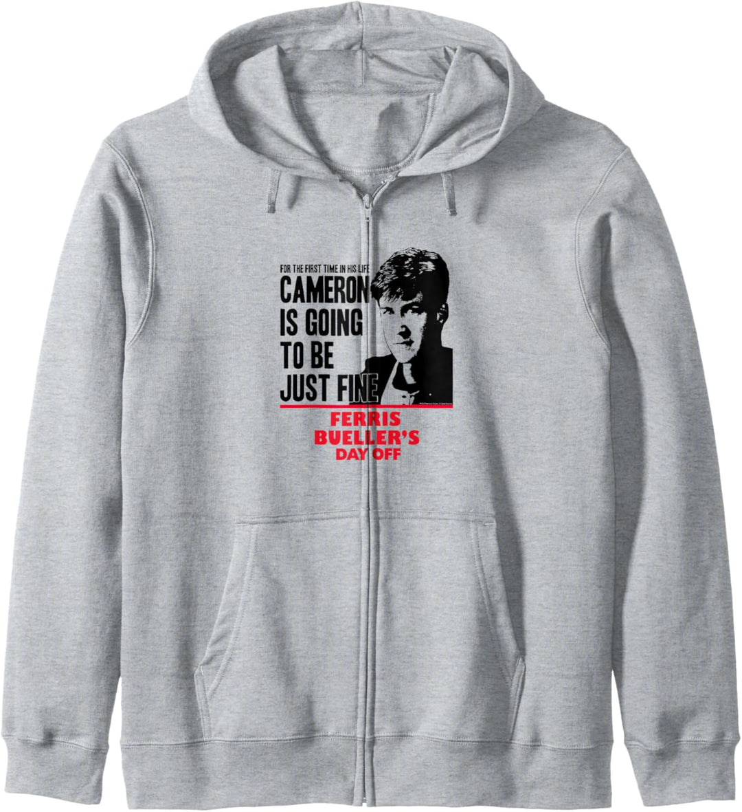 Ferris Bueller's Day Off Cameron Frye Just Fine Kapuzenjacke