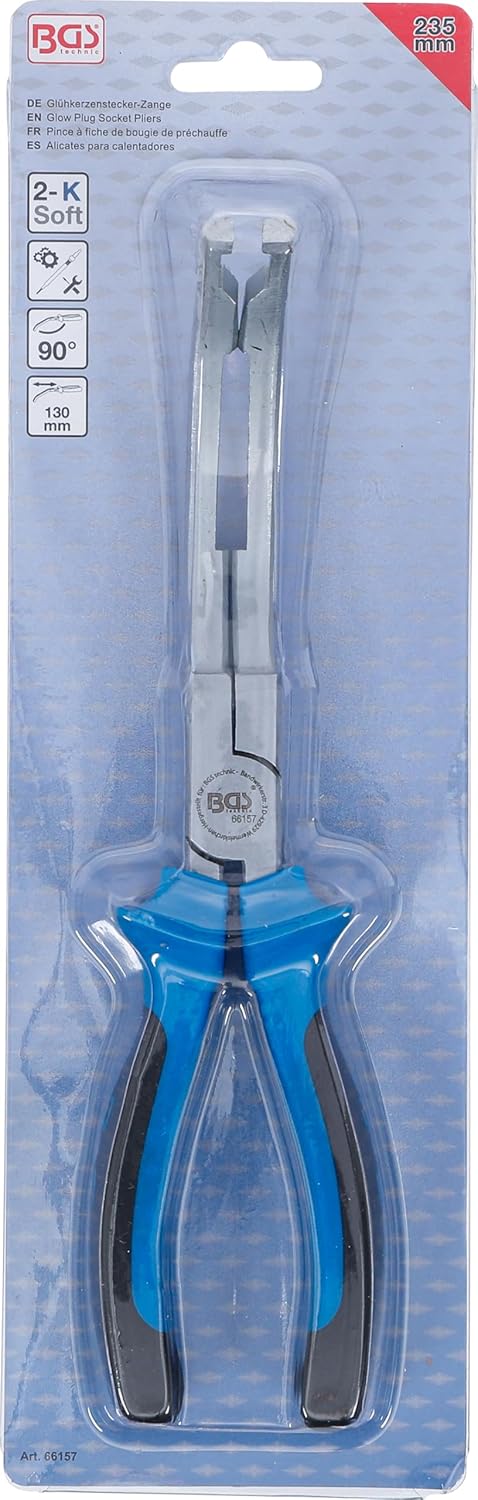 BGS 66157 | Glühkerzenstecker-Zange | 90° abgewinkelt