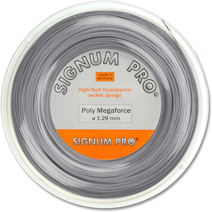 Signum Saitenrolle Poly Megaforce, Silver, 200 m, 0255000238300020