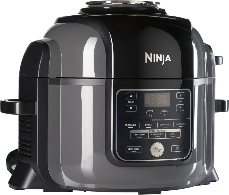 Ninja Foodi Multikocher [OP300EU] Tender-Crisp-Technologie, Schwarz und, Foodi, Single