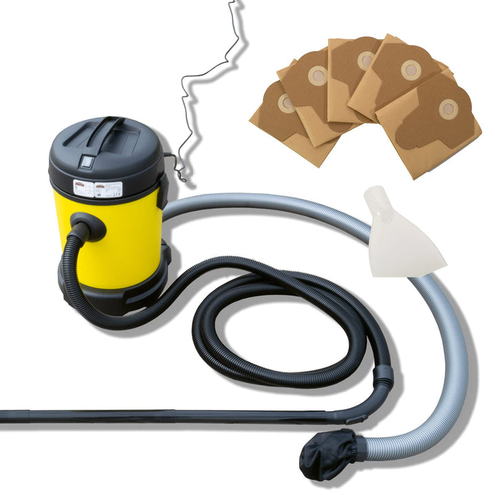 Mauk Teichsauger 1200W Poolsauger Schlammsauger Teichschlammsauger Nass Trocken Staubsauger Laubsaug