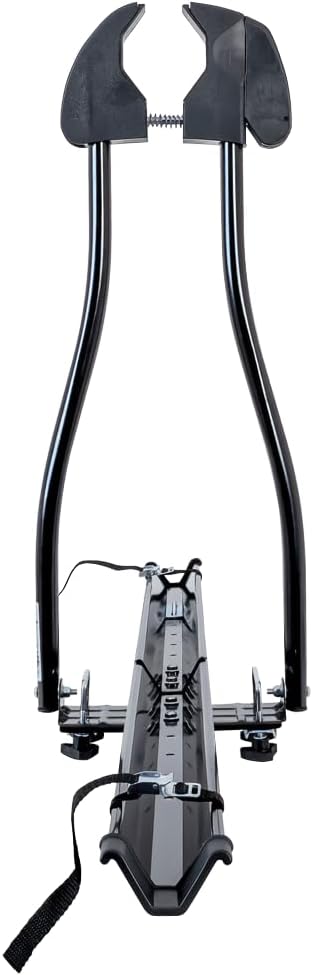 AUTO-STYLE Dachfahrradträger Typ Napoli Schwarz Stahl, für 1 Fahrrad