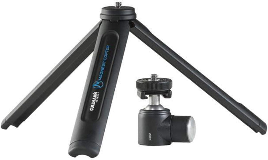 CULLMANN - 50081 - Magnesit Copter CB2.7 Tisch-/Multistativ inkl. Kugelkopf mit Wechselteller (1/4")