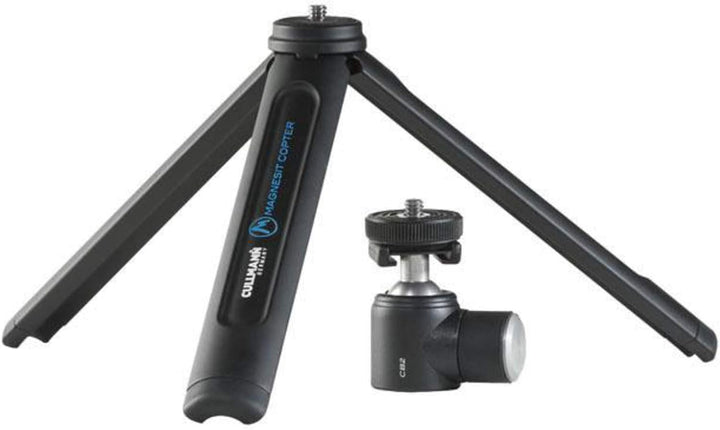 CULLMANN - 50081 - Magnesit Copter CB2.7 Tisch-/Multistativ inkl. Kugelkopf mit Wechselteller (1/4")