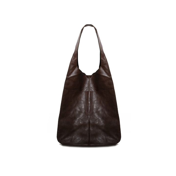 NICOLE &amp; DORIS Frauen Tasche Gross Schultertasche Shopper Weiche Ledertasche Leichte Tote Tasche Hob