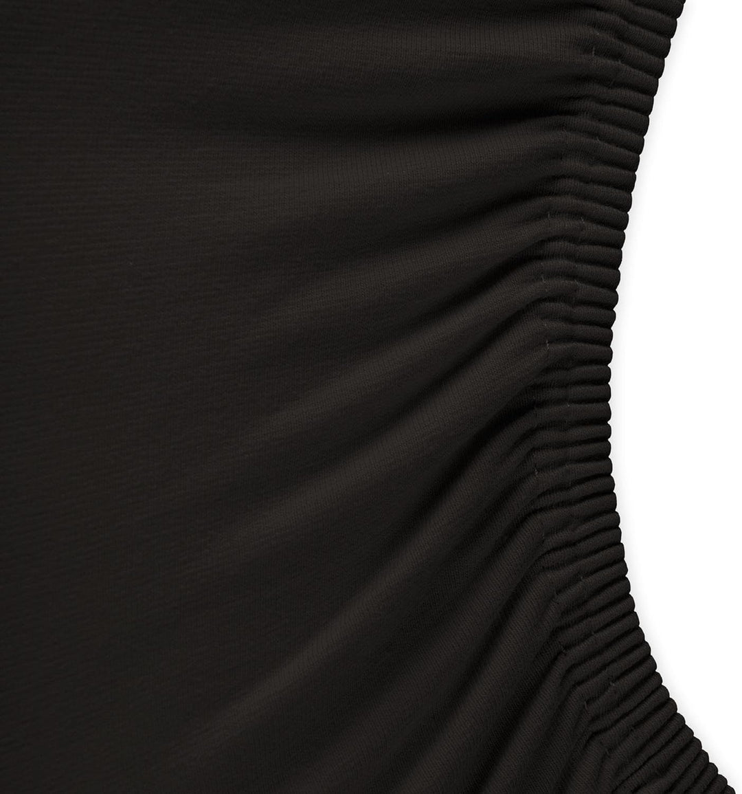 aqua-textil Royal XL Spannbettlaken Boxspringbett Wasserbett 200x220 - 220x240 cm schwarz 210g/qm Je