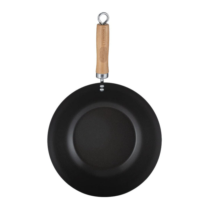 TYPHOON | Asia Wok Ø 28 cm | Wokpfanne Induktion und weiter Herdarten | Zweischichtige, hochwertige