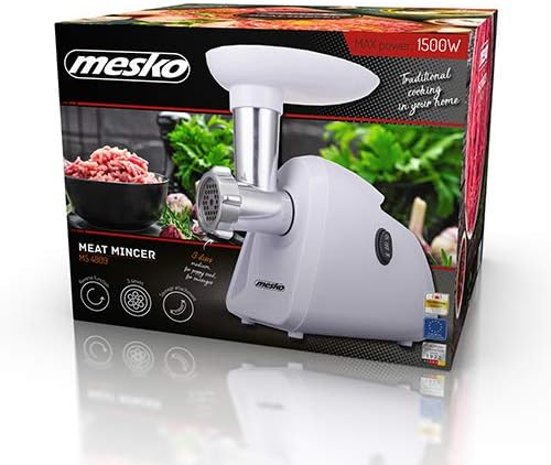 Mesko MS 4809 Fleischwolf Weiss