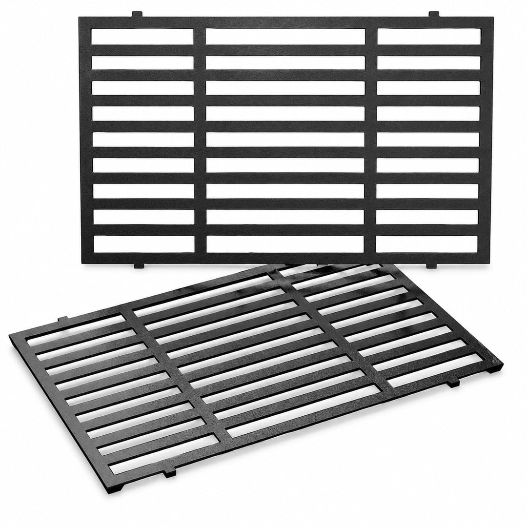 Uniflasy 44,5 x 26cm Gusseisen Grillrost 7637 für Weber Spirit I & II E210, E220, S210, S220 (mit vo