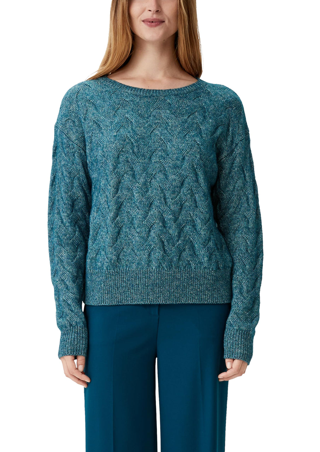 Comma Damen 2136697 Pullover L 6904, L 6904