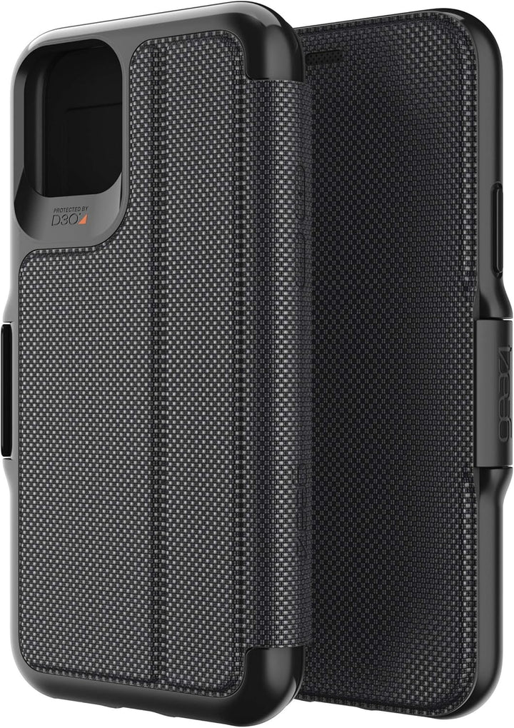Gear4 Oxford Eco Folio Kompatibel mit iPhone 11 Pro Hülle, recyceltes Kunststoff Schutzhülle, erweit
