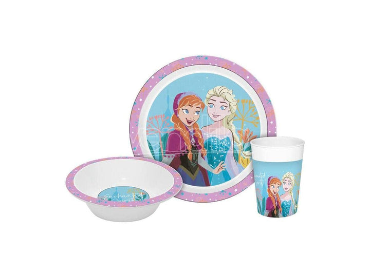 Disney Frozen Frühstücks-Set, Kids Licensing, weiss, Cartoon, 6-teilig