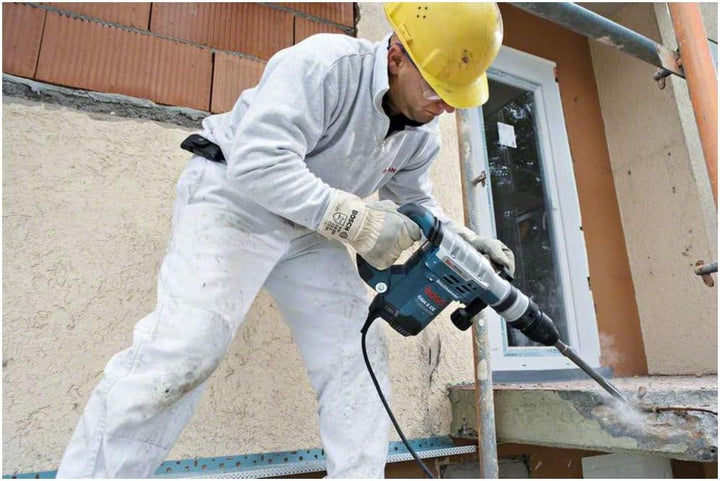 Bosch Professional Schlaghammer GSH 5 CE (mit SDS-max, 1.150 Watt, 400 mm Spitzmeissel, 8,3 J Schlag