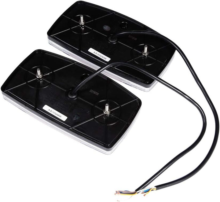 ETUKER 2stk LED Anhänger Rückleuchten Bremsleuchte, 10~30V Anhänger Rücklicht Kontrollleucht Wasserd