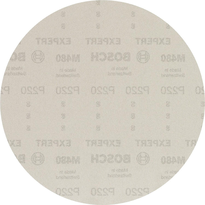 Bosch Accessories 25x Expert M480 Schleifnetz (für Hartholz, Farbe auf Holz, Ø 225 mm, Körnung 220,