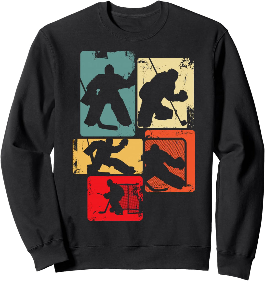 Eishockey Torwart Jungen Männer Kinder Sweatshirt