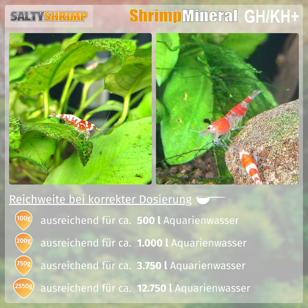 Shrimp Mineral GH/KH+, 750g 0,75 kg, 0,75 kg