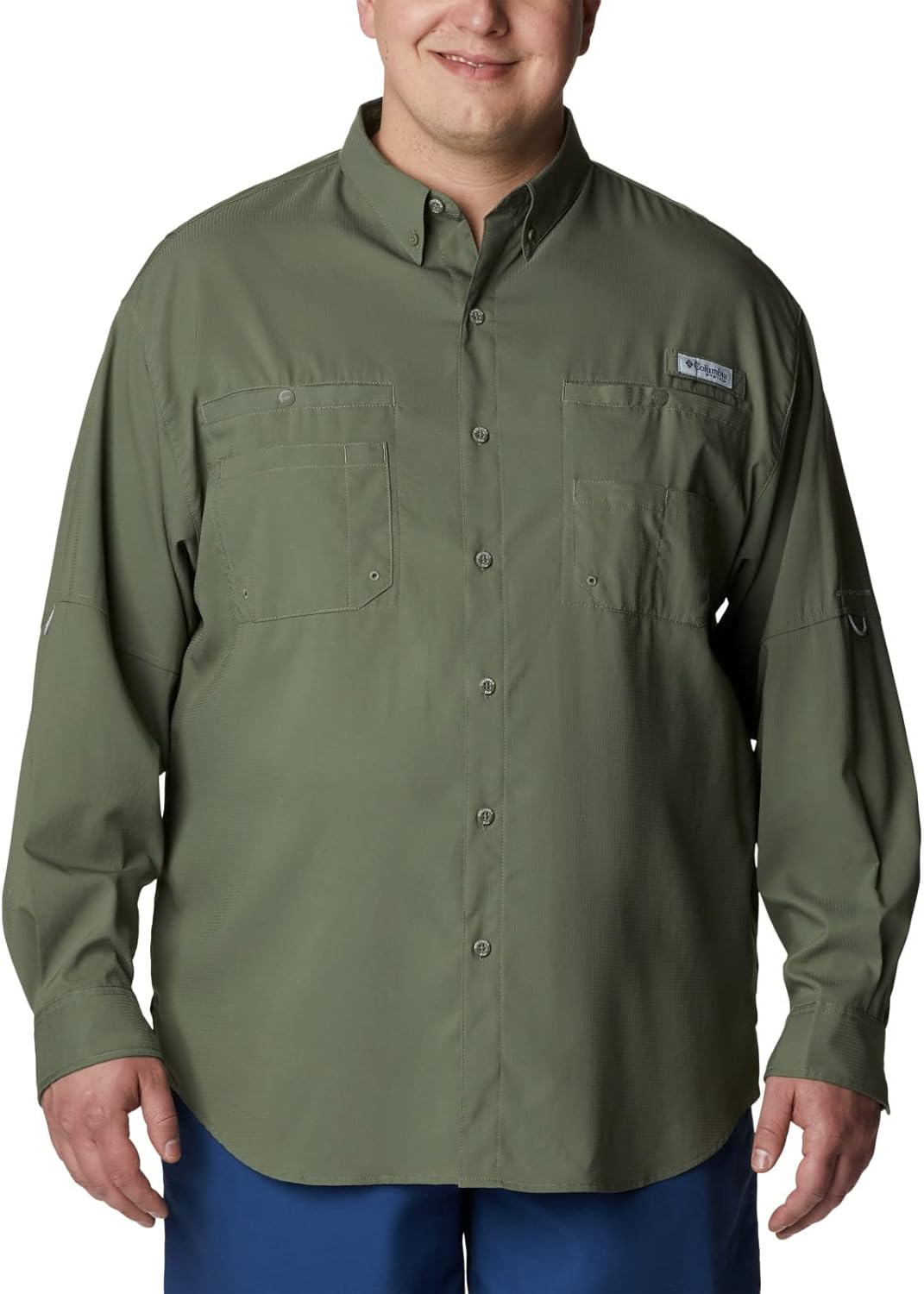 Columbia Herren Tamiami Ii Long Sleeve Shirt Langarmshirt M Zypresse, M Zypresse