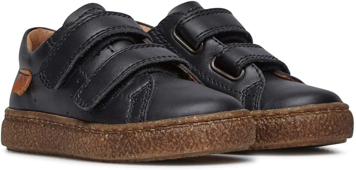 Naturino Carex VL-Sneakers aus Leder 21 EU Schwarz, 21 EU Schwarz