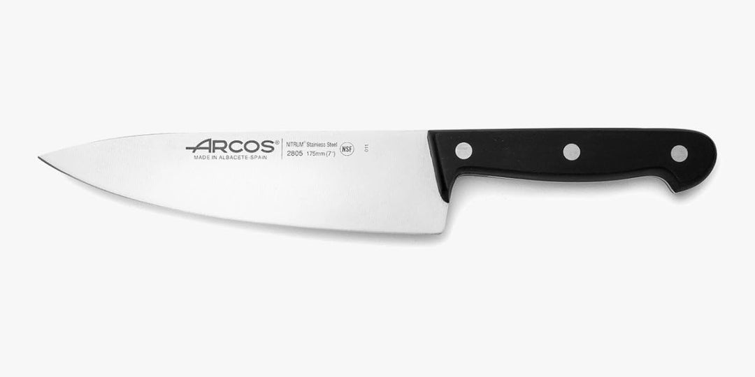 Arcos Küchenmesser Chef 18 cm - Professionelles Küchenmesser zum Reinigen und Schneiden von Gemüse,