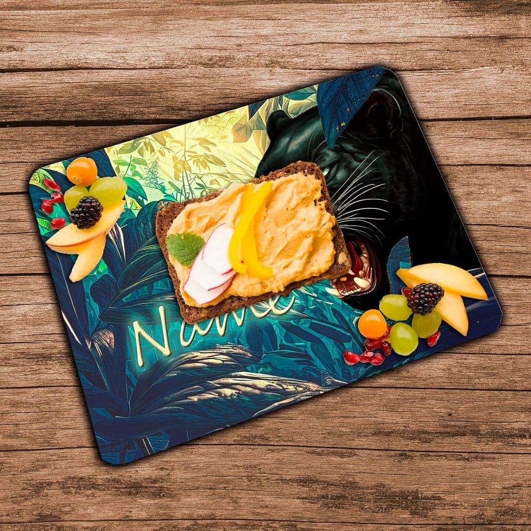 Vesperbrettchen mit Name/Frühstücksbrettchen Brotzeitbrettchen Schneidebrettchen mit Motiv und Perso