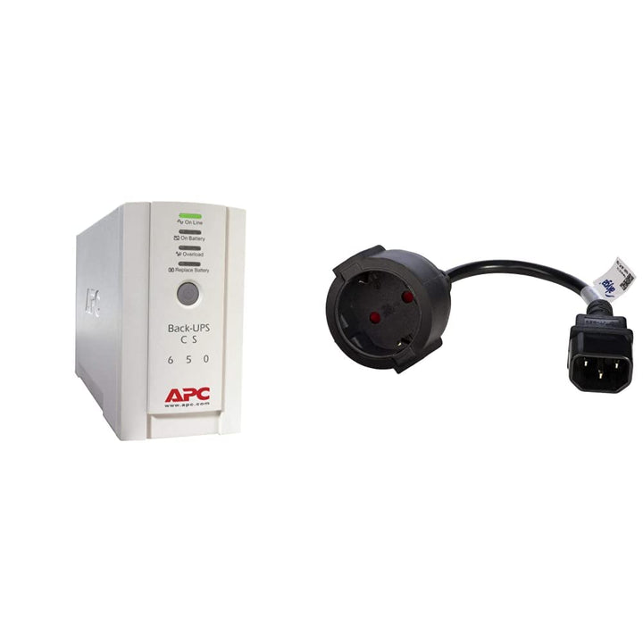 APC Back-UPS CS - BK650EI - Unterbrechungsfreie Stromversorg 650VA (4 Ausgänge IEC, Überspannungssch