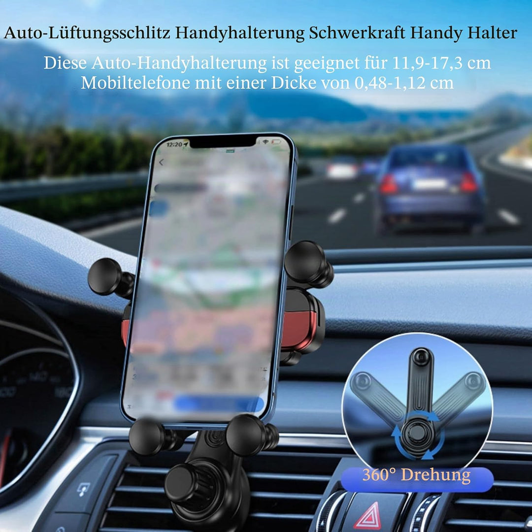Auto-Lüftungsgitterhalterung, Schwerkraftbetrieb, verstopft das Lüftungsgitter Nicht, Wird mit einem