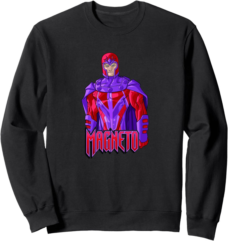 Marvel X-Men Magneto Portrait Logo Sweatshirt