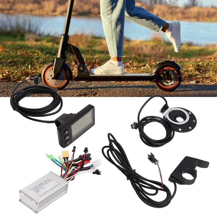 Elektrofahrrad Brushless Motor Controller Kit, 24V 36V 48V 250W 350W 17A Bürstenlose Controller S866