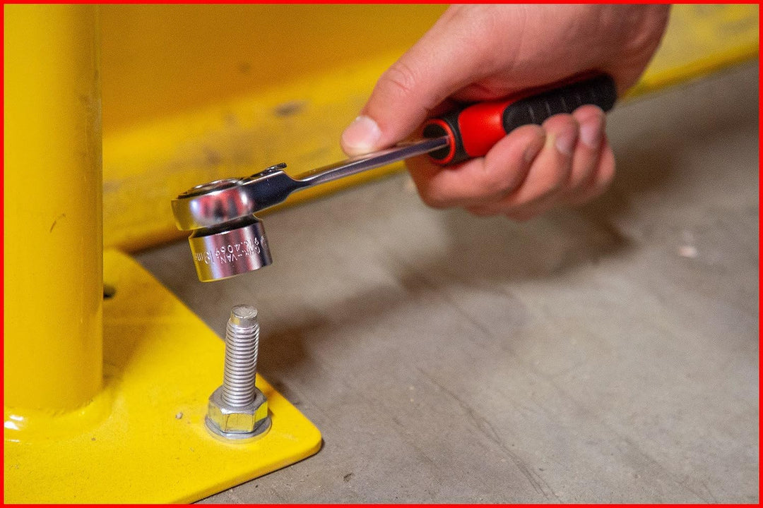 KS Tools 916.4050 3/8"+1/2" TRIPLEplus Durchgangs-Steckschlüssel-Satz, 17-tlg.