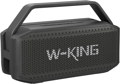 W-KING Bluetooth Lautsprecher Boxen Gross, 60W(100W Spitze) IPX6 Musikbox Lautsprecher Bluetooth Box