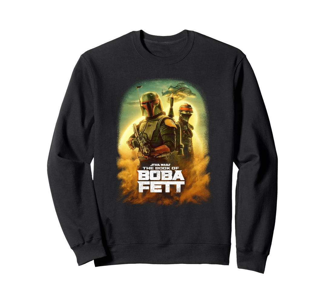 Star Wars: The Book Of Boba Fett Armed Poster Sweatshirt