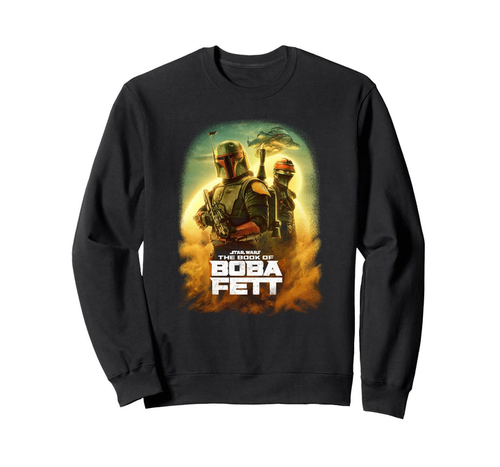 Star Wars: The Book Of Boba Fett Armed Poster Sweatshirt