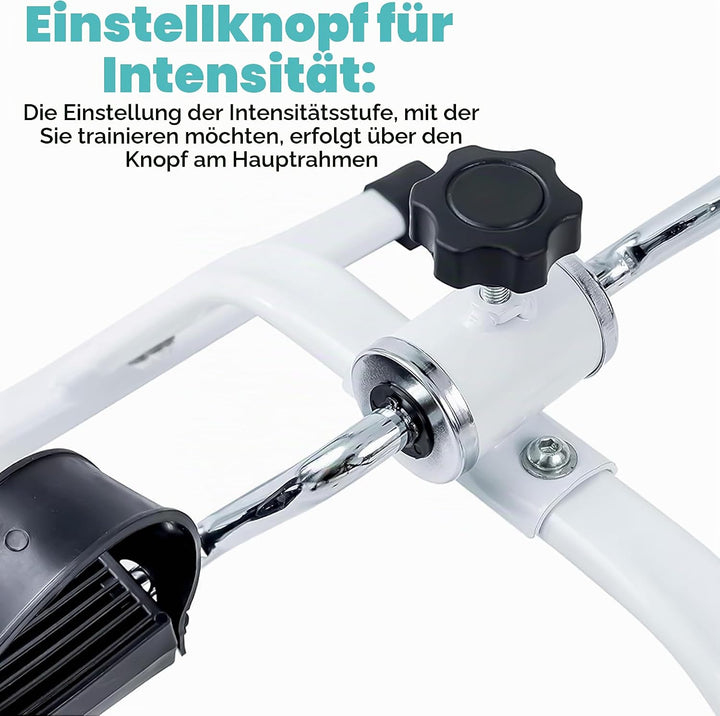 Techfit Pedal-Ausbilder, Mini-Heimtrainer für Heim und Büro, leichte Trainingsmaschine für Arme und