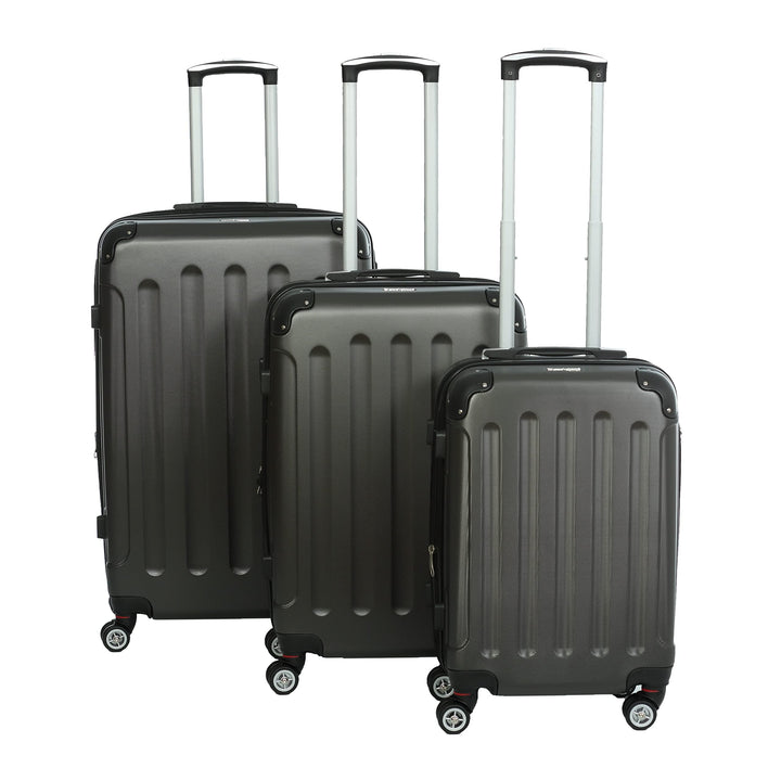 INVIDA Glüückskind Luxus Koffer Trolley Kofferset aus ABS in 6 Farben und Einzel oder im Set Frei Wä