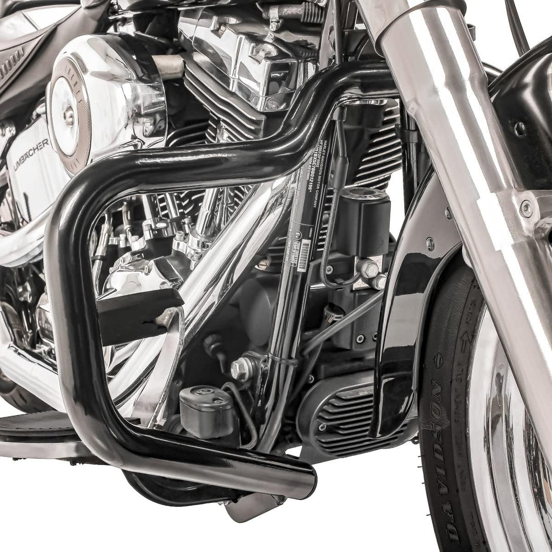 Sturzbügel Mustache für Harley Davidson Softail 2000-2017 schwarz