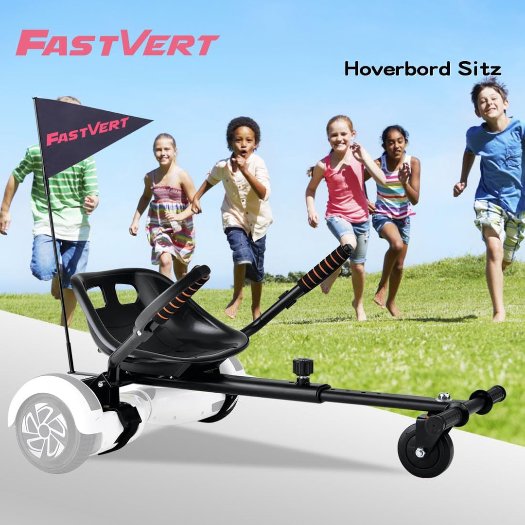 Fastvert Hoverboard Sitz Zubehör Verwandelt Ihr Hoverboard in einen Go Kart, so Macht das Treiben vi