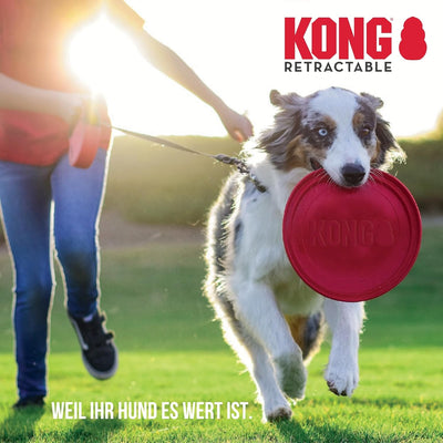 KONG ausrollbare Hundeleine in 5m Länge I Für sehr grosse & Starke Hunde bis 70kg I Grösse XL I Hoch