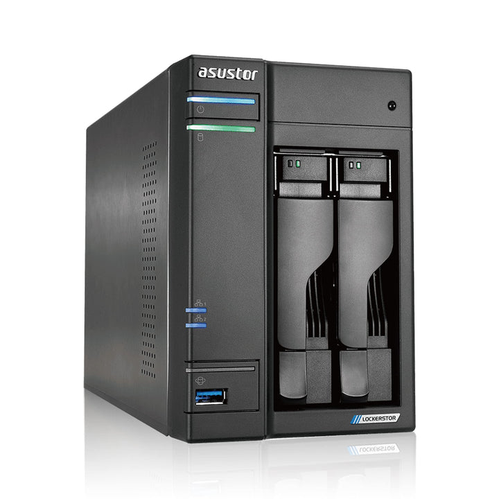 Asustor AS6602T 2-Bay 24TB Bundle mit 2X 12TB Seagate IronWolf 24TB Seagate IronWolf, 24TB Seagate I