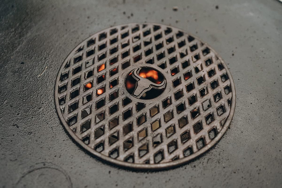 MOESTA-BBQ 19295 - Sizzle Rost aus Gusseisen –BBQ-Disk Zubehör – 30cm Durchmesser – Grillrost-Einsat