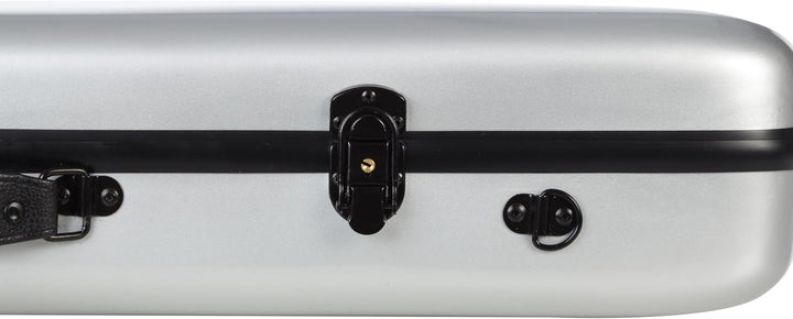Bratschenkoffer Glasfaser Oblong 38-43 silbern M-Case + Notentasche