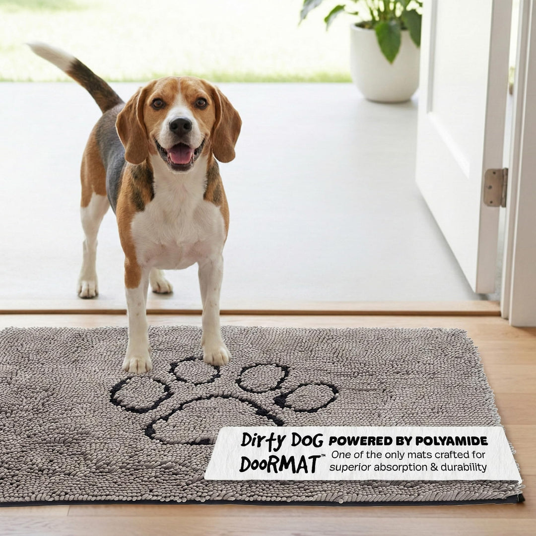 Dog Gone Smart Türvorleger, gross Medium Grau, Medium Grau