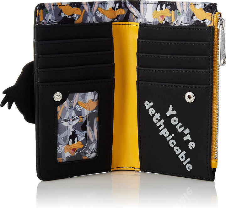 LOONEY TUNES Damen Ltwa0004 Reisezubehör-Reise-Portemonnaie, Schwarz