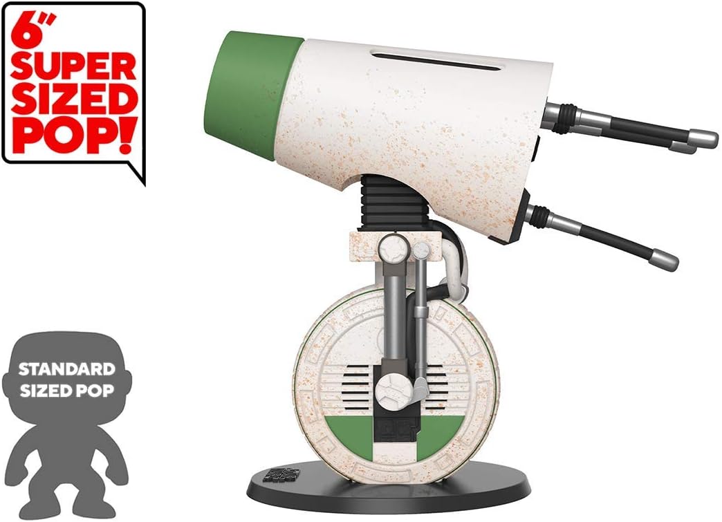 Funko Star Wars Episode IX Super Sized POP! Vinyl Figure D-O 25 cm, Multicolour