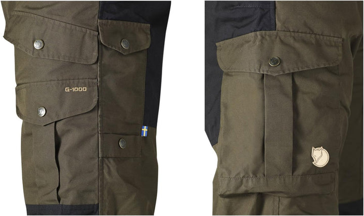 Fjällräven Herren Trekkinghose Vidda Pro Long 46 Schwarz (Black 550-550), 46 Schwarz (Black 550-550)