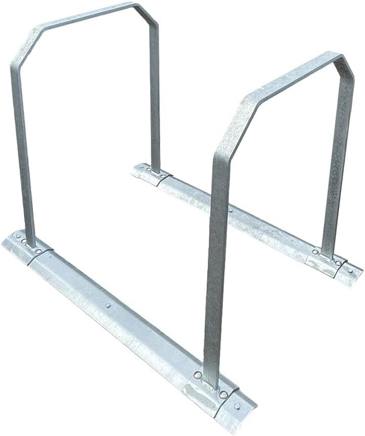 steland metallmanufaktur® Fahrradständer | Anlehnsystem für 4 Fahrräder | sicherer Stand zum Aufdübe